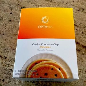 Optivia choc chip pancakes.